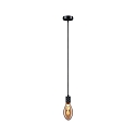 Paulmann pendant luminaire NEORDIC TILLA 1 flame E27 IP20, black dimmable
