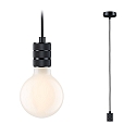 Paulmann pendant luminaire NEORDIC TILLA 1 flame E27 IP20, black dimmable