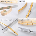 Paulmann LED Strip SIMPLED COB 1,5m, 7W, 3000K 750lm, wei�, warmwei�