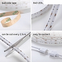 Paulmann LED Strip SIMPLED COB 1,5m, 12W, 495lm, wei�, dimmbar, RGB