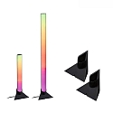 Paulmann Lichtbalken BASE, 2-Set, vertikal, schwarz