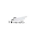 Paulmann LED Leiste Set 2x60cm, 1W, 48lm, USB, Farbwechsel RGB, dimmbar, schwarz