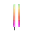 Paulmann LED Leiste Set 2x60cm, 1W, 48lm, USB, Farbwechsel RGB, dimmbar, schwarz
