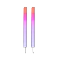 Paulmann LED Leiste Set 2x60cm, 1W, 48lm, USB, Farbwechsel RGB, dimmbar, schwarz