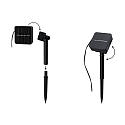 Paulmann Solar LED Stripe 3m, 0,3W, 1,2V, mit D�mmerungssensor und Akku, rgb, schwarz