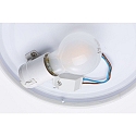 Paulmann wall and ceiling luminaire HOMESPA AXIN LED round E27 IP44, white dimmable