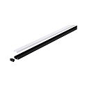 Paulmann Zubeh�r f�r MaxLED Strips - Profil BASE, IP20, Alu schwarz eloxiert / Kunststoff satin, mit wei�em Diffusor, 200cm