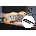 Paulmann Zubeh�r f�r MaxLED Strips - Profil BASE, IP20, Alu schwarz eloxiert / Kunststoff satin, mit wei�em Diffusor, 200cm