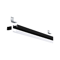 Paulmann Zubeh�r f�r MaxLED Strips - Profil SQUARE, IP20, Alu schwarz eloxiert / Kunststoff satin, mit wei�em Diffusor, 200cm