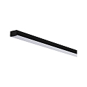 Paulmann Zubeh�r f�r MaxLED Strips - Profil SQUARE, IP20, Alu schwarz eloxiert / Kunststoff satin, mit wei�em Diffusor, 200cm