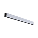 Paulmann Zubeh�r f�r MaxLED Strips - Profil SQUARE, IP20, Alu schwarz eloxiert / Kunststoff satin, mit wei�em Diffusor, 200cm
