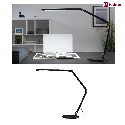 Paulmann LED Schreibtischleuchte FlexBar, voll verstellbar, 9.5W TunableWhite, mit Touch-Dimmer, Schwarz