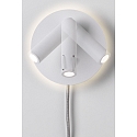 Paulmann reading lamp TABARI LED adjustable, indirect IP20, chrome, metal, white 