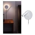 Paulmann reading lamp TABARI LED adjustable, indirect IP20, chrome, metal, white 