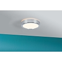 Paulmann HomeSpa LED Panel AVIAR, direkt/indirekt, IP44, � 22cm, 230V, dimmbar, 13W 3000K, Chrom
