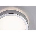 Paulmann HomeSpa LED Panel AVIAR, direkt/indirekt, IP44, � 22cm, 230V, dimmbar, 13W 3000K, Chrom
