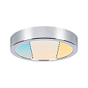 LED Badleuchte AVIAR WhiteSwitch HomeSpa, IP44, 230V, Kunststoff, chrom, � 22cm, 13W 2700|4000|6500K