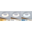 Paulmann ceiling luminaire HOMESPA CASCA LED small, CCT Switch IP44, white dimmable