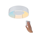 Paulmann ceiling luminaire HOMESPA CASCA LED small, CCT Switch IP44, white dimmable