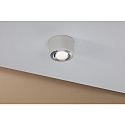 LED Deckenleuchte ARGUN, schwenkbar, Wei� matt / Alu geb�rstet, 1-flammig, 1x 4.8W 3000K 475lm