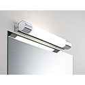 LED Spiegelleuchte ORGON, IP44, mit Steckdose, Chrom/Wei�, 44cm, 7.5W 3000K 980lm
