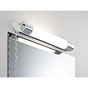 LED Spiegelleuchte ORGON, IP44, mit Steckdose, Chrom/Wei�, 44cm, 7.5W 3000K 980lm