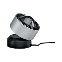 Paulmann table lamp ALDAN LED with sensor, brushed aluminium, black dimmable