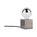 Paulmann Paulmann Kura Table lamp E27, max. 20W, brushed iron