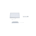 Paulmann LED Aufbau-Panel VELORA DIM, 22.5cm, 230V, 14W 3000K 1200lm, dimmbar, Wei� matt