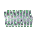 Paulmann LED Strip Basis-Set MaxLED 250 RGBW, IP20, 24V DC, dimmbar, Silber, 250cm, 17W RGB+3000K 675lm