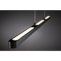 Paulmann pendant luminaire LENTO ZigBee controllable IP20, black matt dimmable