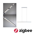 Paulmann SmartHome LED Pendelleuchte LENTO ZigBee, 230V, 43W 2700-6500K (Tunable White) 3x2100lm, chrom matt