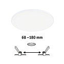 Paulmann LED Panel VARIFIT VENULA EDGE, 17W, dimmbar, 20cm, wei�, 4000 K