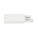 Paulmann Zubeh�r f�r ProRail3 3-Phasen-Stromschiene - Endeinspeiser links, 230V, Metall / Kunststoff, Wei�