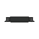 Paulmann Zubeh�r f�r ProRail3 3-Phasen-Stromschiene - Mitteleinspeiser, 230V, Metall / Kunststoff, Schwarz