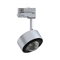 Paulmann 3-phase spot PRORAIL3 LED IP20, black, silver dimmable