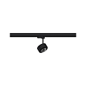 Paulmann 3-phase spot PRORAIL3 LED IP20, chrome, black dimmable