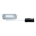 Paulmann LED Recessed luminaire QUALITY PREMIUM PANEL LED, square, IP44, 1x6W, 4000K, 230V, 115x115mm, chrome matt