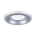 LED Einbauleuchte SORMUS, 100�, Einzelspot, rund, 6,5W, 3000K, 560lm, IP65, chrom matt