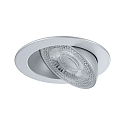 Paulmann spot AUMUS round, set of 1 IP20, chrome matt dimmable