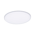 Paulmann LED Einbau-Panel VELUNA VariFit IP44, Rund, Kunststoff satin, � 18.5, 17W 3000K 1400lm