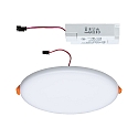 Paulmann LED Einbau-Panel VELUNA VariFit IP44, Rund, Kunststoff satin, � 18.5, 17W 3000K 1400lm