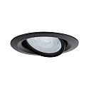Paulmann recessed luminaire NOVA PLUS swivelling GU10|GU5,3 IP65, black matt dimmable
