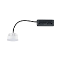 Paulmann 3er-Pack LED Einbau-Modul Choose! WhiteSwitch, � 5.1cm, 6.5W 2700/4000/6500K 580lm, inkl. externem LED Treiber, satin