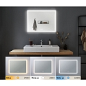 Paulmann mirror with lighting MIRRA LED 80 X 60CM / WIDE square, CCT Switch, with touch dimmer, with heating function IP44