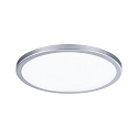 LED Recessed Panel AERO VariFit, round, IP44, � 17.5cm, 15W 4000K, chrome matt