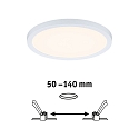 Paulmann LED Recessed Panel AERO VariFit Zigbee TW, round, IP44, �17.5cm, 15W Tuneable White