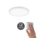 Paulmann LED Recessed Panel AERO VariFit DIM, round, IP44, � 17.5cm, 15W 4000K, 3-step dimmable, white