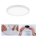 Paulmann LED Recessed Panel AERO VariFit DIM, round, IP44, � 17.5cm, 15W 4000K, 3-step dimmable, white