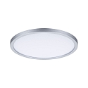 Paulmann LED Recessed Panel AERO VariFit DIM, round, IP44, � 23cm, 18W 4000K, 3-step dimmable, chrome matt